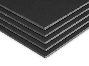 Foam Core Box - 3/16" 32x40 Black on Black BFC12 (25 Sheets)