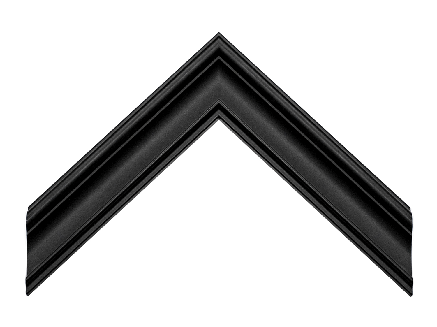 Gemini Wood Moulding - SATIN BLACK BLK16