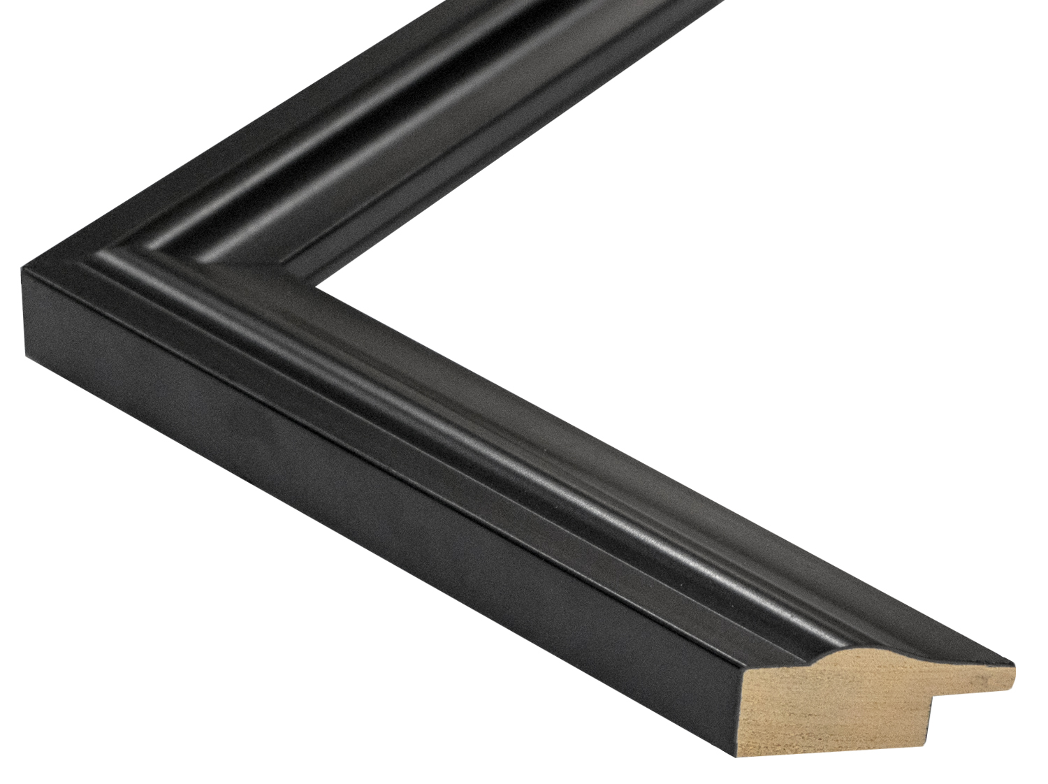 Gemini Wood Moulding - SATIN BLACK BLK3 - Image 2