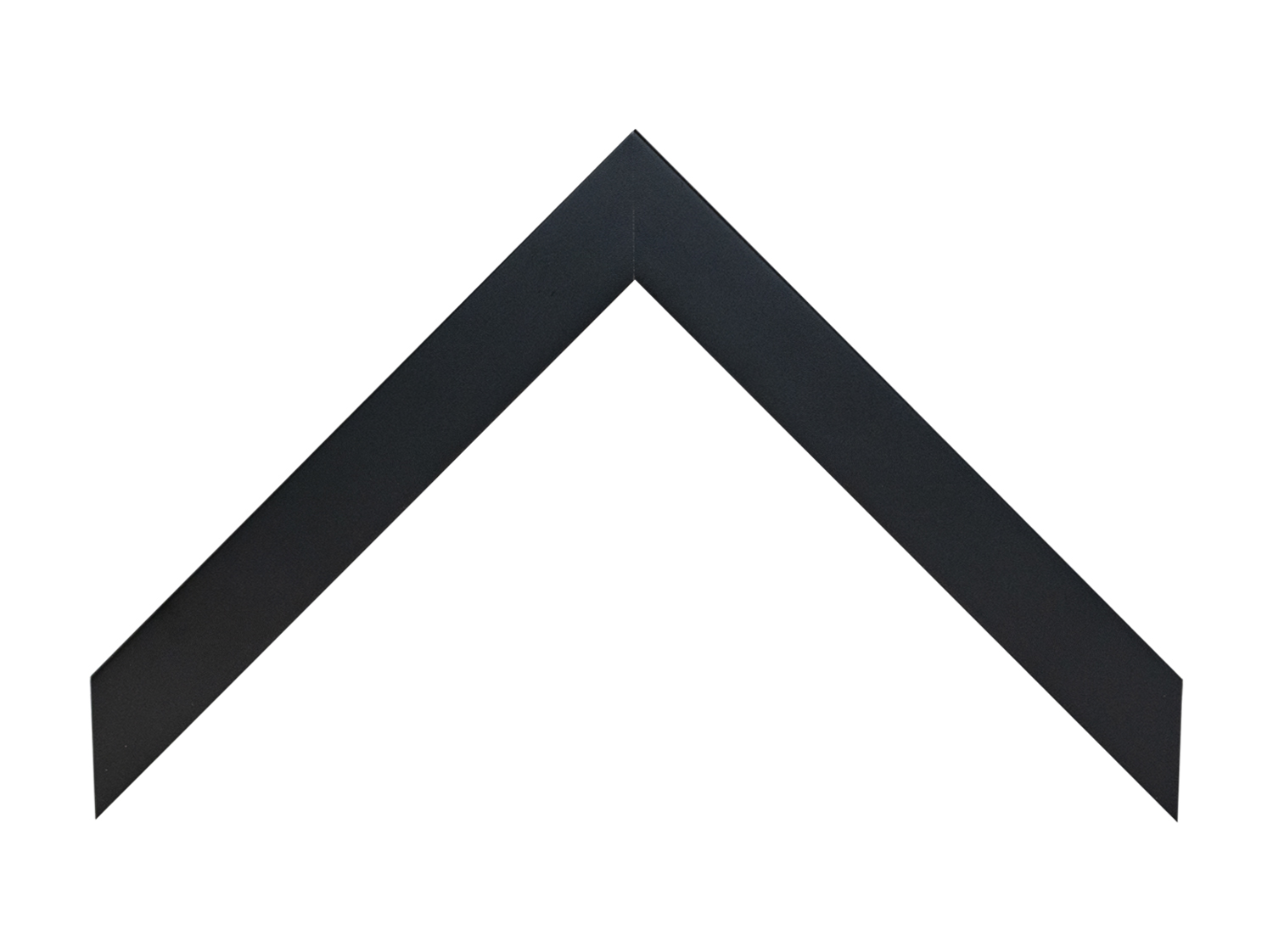 Gemini Wood Moulding - SATIN BLACK CAP BLK5