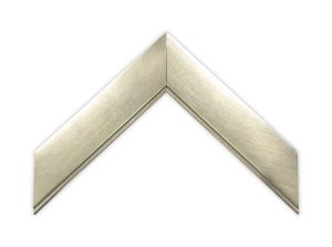 Gemini Wood Moulding - SHINY SILVER G-1985 **DISC