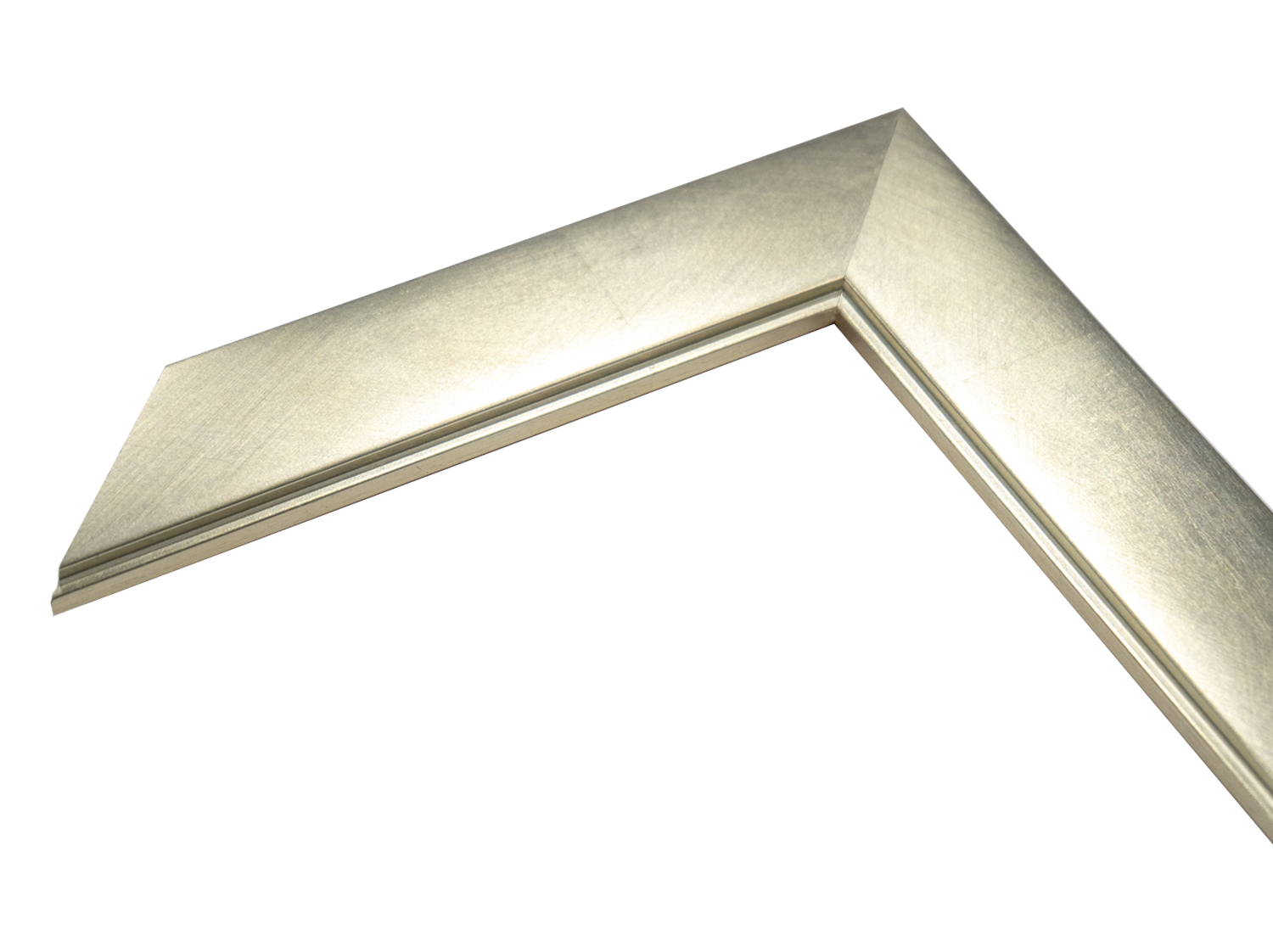 Gemini Wood Moulding - SHINY SILVER G-1985 **DISC - Image 2