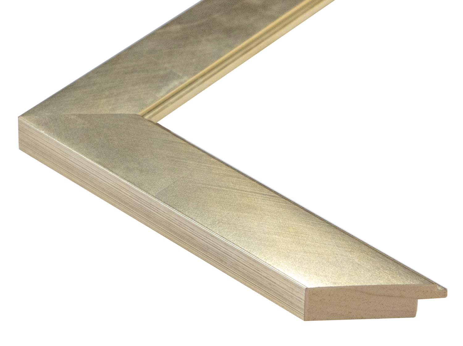 Gemini Wood Moulding - SHINY SILVER G-1985 **DISC - Image 3