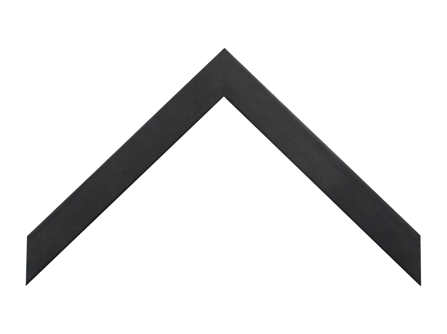 UFP Wood Moulding - 13/16" W Matte Black (1 5/8" D Shadowbox) - G-201-423R