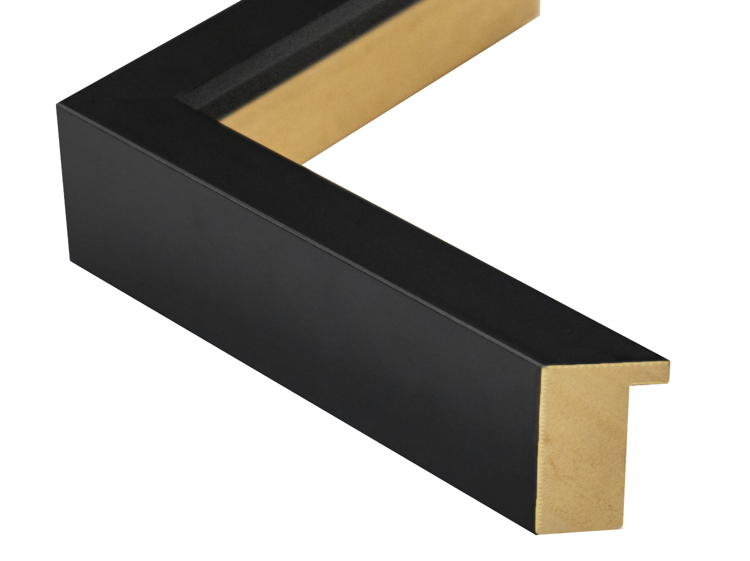 UFP Wood Moulding - 13/16" W Matte Black (1 5/8" D Shadowbox) - G-201-423R - Image 3