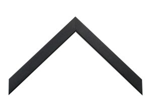 Gemini Wood Moulding - FLAT TOP BLACK G-2930