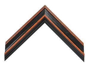 Gemini Wood Moulding - TWO TONE WALNUT G-733 **OVERSTOCK