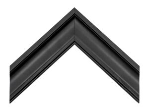 Gemini Wood Moulding - BLACK G-7705