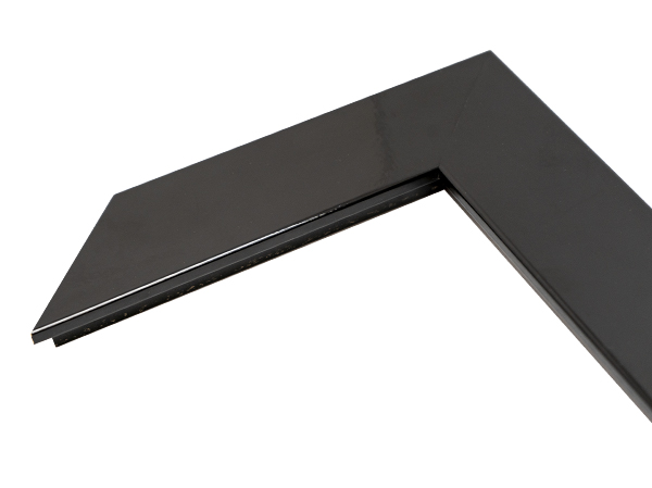 Gemini Platinum Wood Moulding - 2" Mottled Black G-7915 **DISC - Image 2
