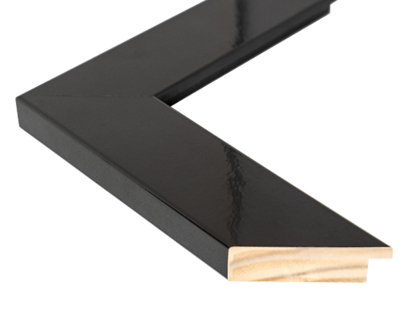 Gemini Platinum Wood Moulding - 2" Mottled Black G-7915 **DISC - Image 3