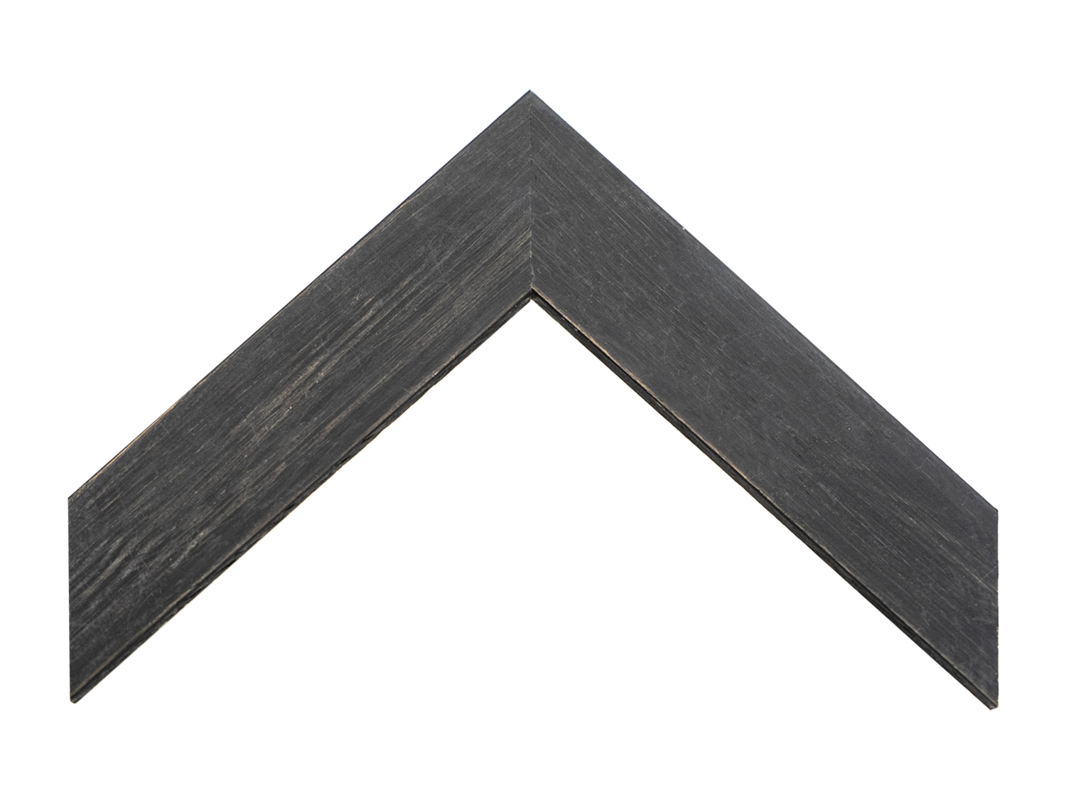 UFP Wood Moulding G-B920 - 1 1/2" Wide Country Charcoal Black Rustic Flat Wood Picture Frame Moulding