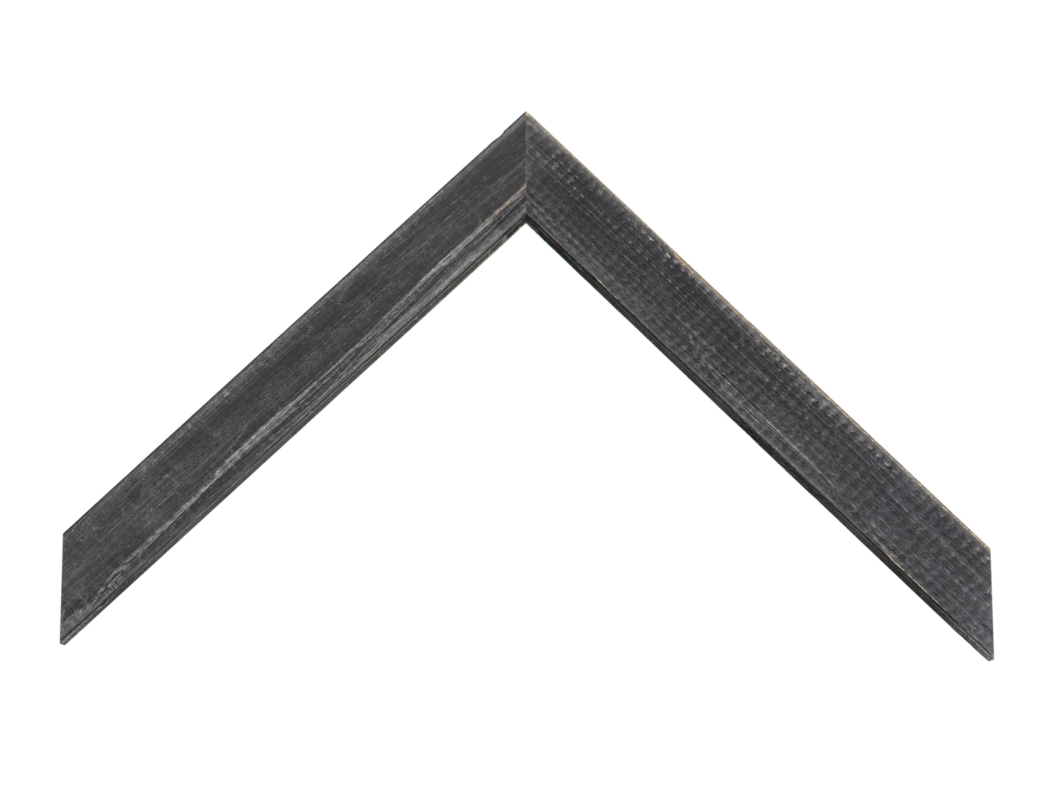 UFP Wood Moulding G-B950 - 3/4" Wide Country Charcoal Black Rustic Flat Wood Picture Frame Moulding