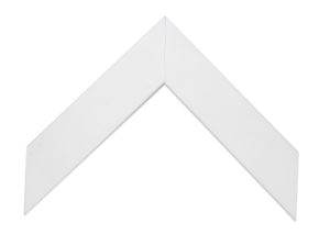 UFP Wood Moulding - 1 1/2" W Matte White (1 9/16" D Shadowbox) - G-N571