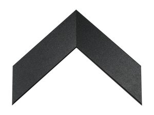 Gemini Wood Moulding - SATIN BLACK FLAT MDF GMDF-1