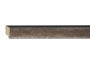 Gemini Wood Moulding - TARNISH SILVER