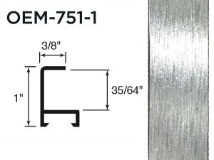 Gemini Metal Moulding - Silver