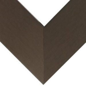 Nielsen Metal Moulding - BRUSHED SATIN CHOCOLATE