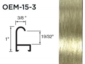 Gemini Metal Moulding - Gold