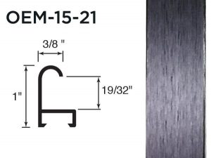 Gemini Metal Moulding - Matte Black