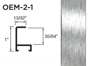 Gemini Metal Moulding - Silver