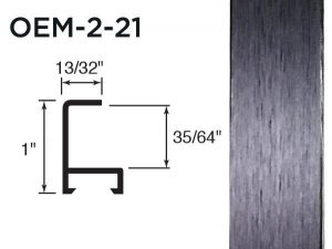 Gemini Metal Moulding - Matte Black