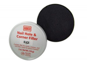 BLACK NAIL HOLE FILLER 2OZ TIN