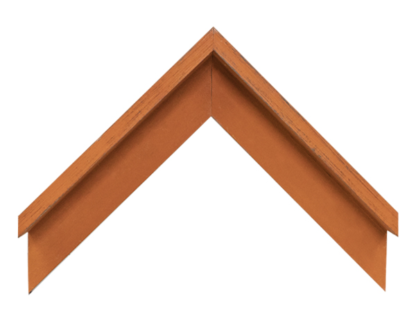 UFP Wood Moulding - 2" x 3/8" Bourbon Orange Country Colors Floater G-B977