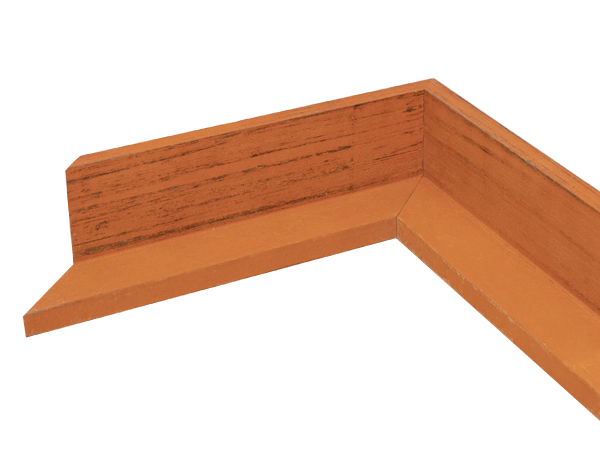 UFP Wood Moulding - 2" x 3/8" Bourbon Orange Country Colors Floater G-B977 - Image 2