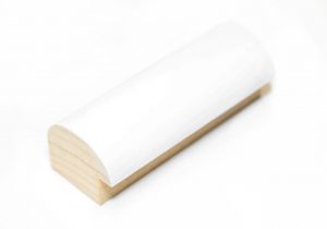 Gemini Wood Moulding - 1 1/4 WHITE FORMICA **
