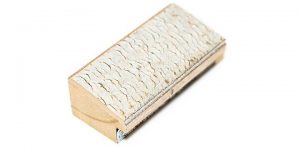 Gemini Wood Moulding - 1 1/2" WHITE W/ BRONZE**