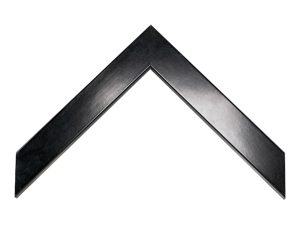 Studio Moulding - 1" W Semi-Gloss Black (1 5/16" D Shadowbox) - G-54703