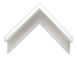 Studio Moulding - 2 5/8" H Matte White Floater G-20160