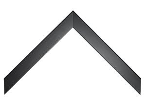 Studio Moulding - 1 1/8" H Flat Matte Black G-27701