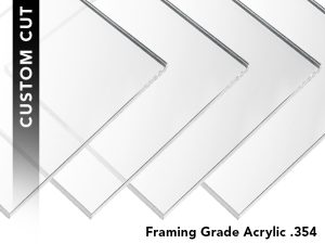 Framing Grade Acrylic .354 - FF3354 (Custom Cut to Size)