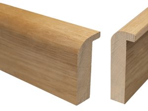 Gemini Wood Moulding - 4" H AYOUS ROUNDED UNFINISHED MOULDING (1-SC RAW WOOD) **DISC