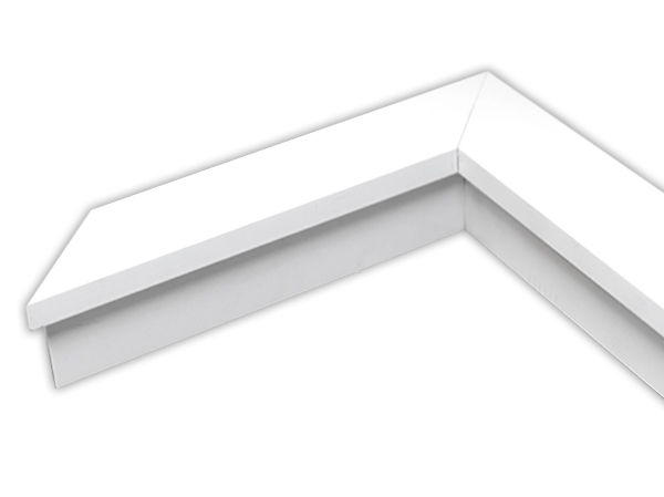 Gemini Wood Moulding - WHITE BLOCK G-7556 - Image 2