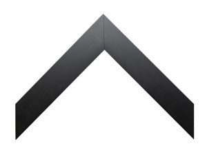 Gemini Wood Moulding - IC 1 1/4" H BLACK MATTE 372285-G