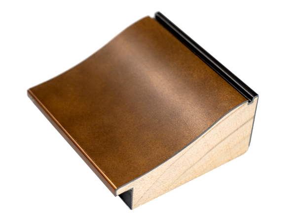 Gemini Wood Moulding - 3" MOTTLED METALLIC BRONZE G-BR6529 **DISC - Image 2