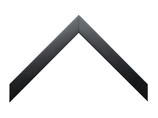 Gemini Wood Moulding - IC 7/8" BLACK SATIN FLAT S-95591