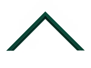 Nielsen Metal Moulding - FOREST GREEN FLAT TOP - N-117-205
