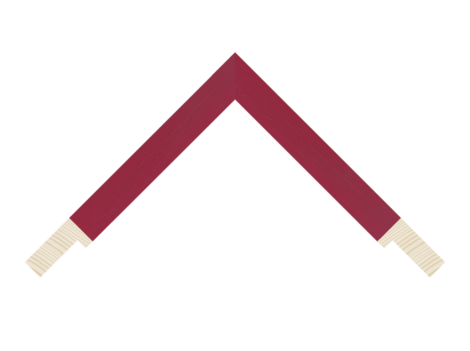 Gemini Wood Moulding - Solana 3/4" Red Stain Cap w/ Natural Oak Sides G-1083163