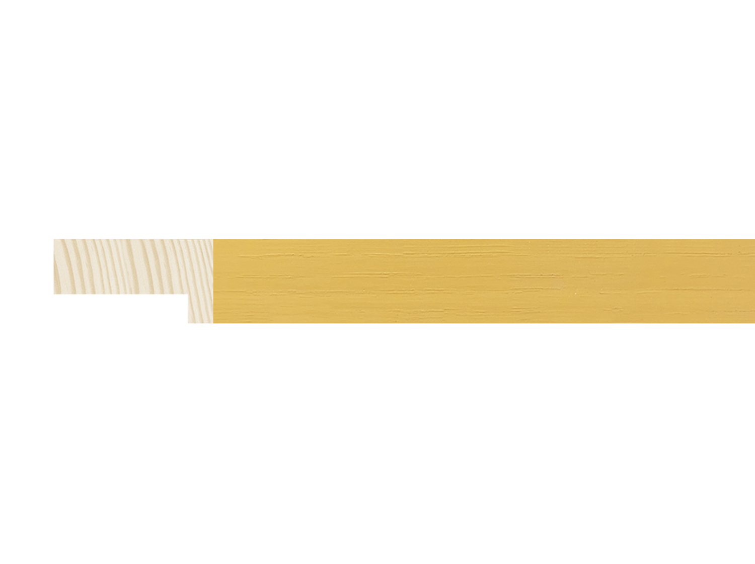 Gemini Wood Moulding - Solana 3/4" Mustard Stain Cap w/ Natural Oak Sides G-1083165 - Image 3