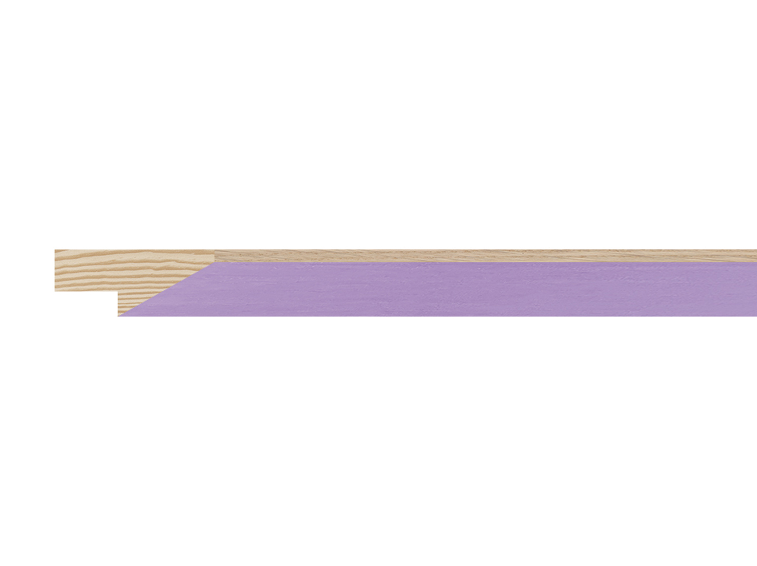 Gemini Wood Moulding - Solana 5/8" Edge Lilac Stain w/ Natural Oak Sides G-1227167 - Image 3
