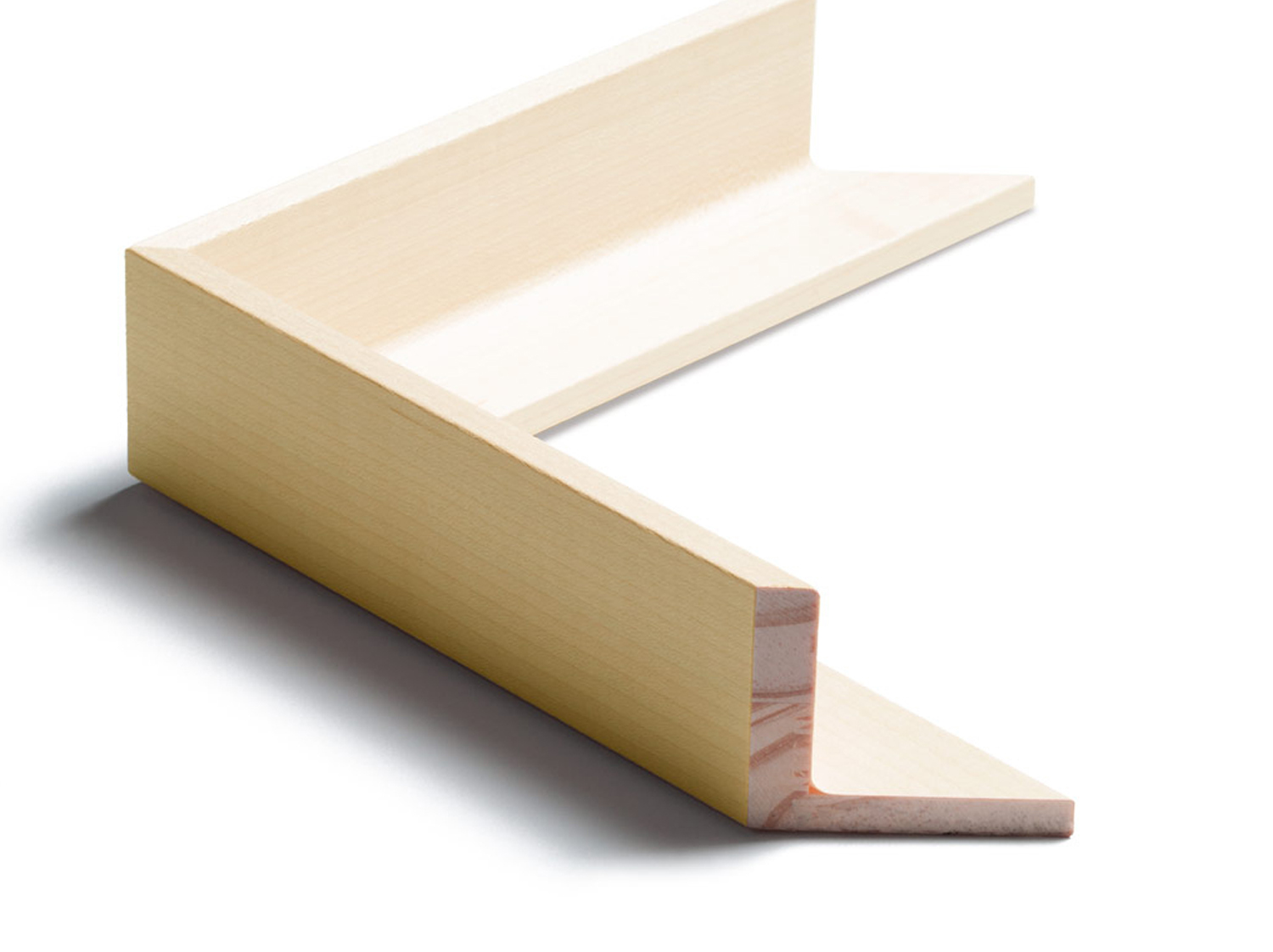 Gemini Wood Moulding - Solana 3/8" Natural Maple Float Frame (2" D) G-1247113 - Image 2