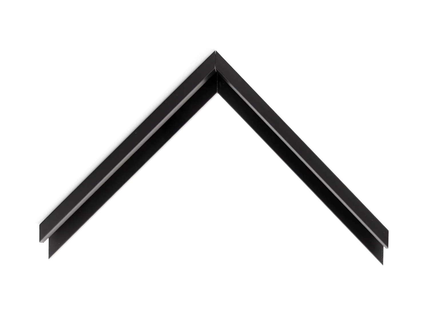 Nielsen Metal Picture Frame Moulding - Matte Black N-129-21