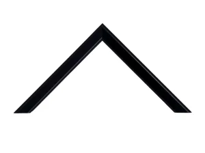 Nielsen Metal Picture Frame Moulding - Flat Black Matte N-21-21